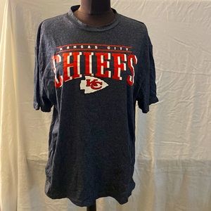 NFL Kansas City Chiefs Gray T-shirt Size XL
